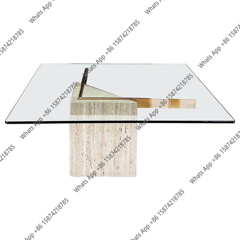 Coffee Tea Unit - Wabi Sand Wind Premium Natural Travertine