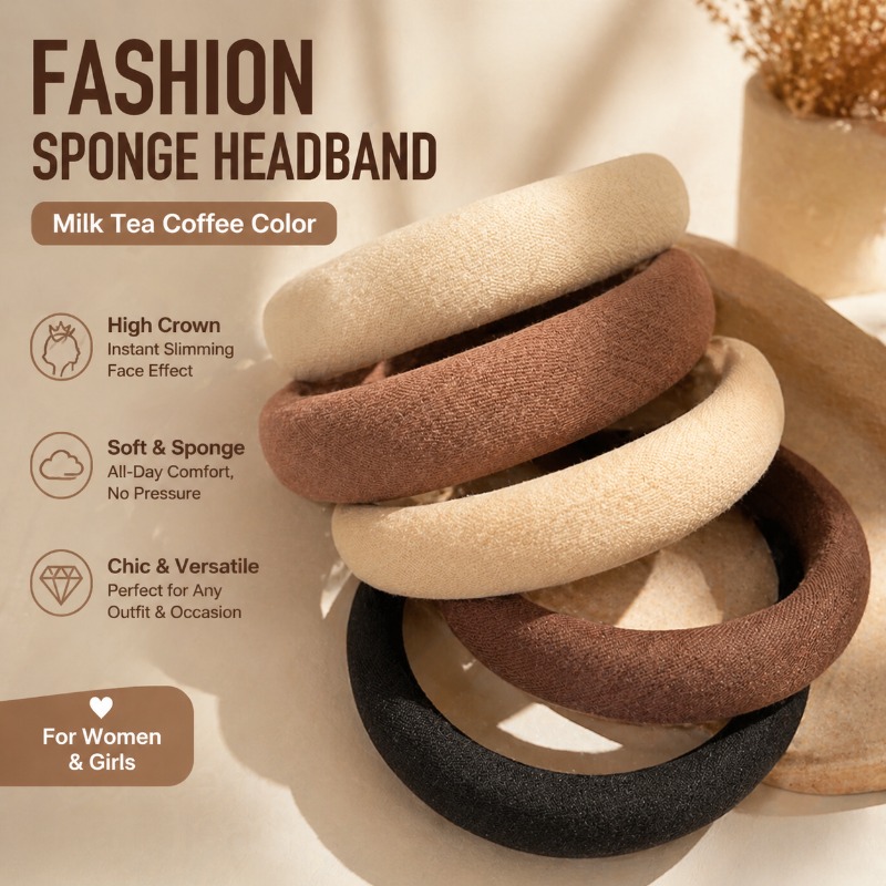 Young Tea Coffee - Milk Tea Coffee Tone Sponge Padded
