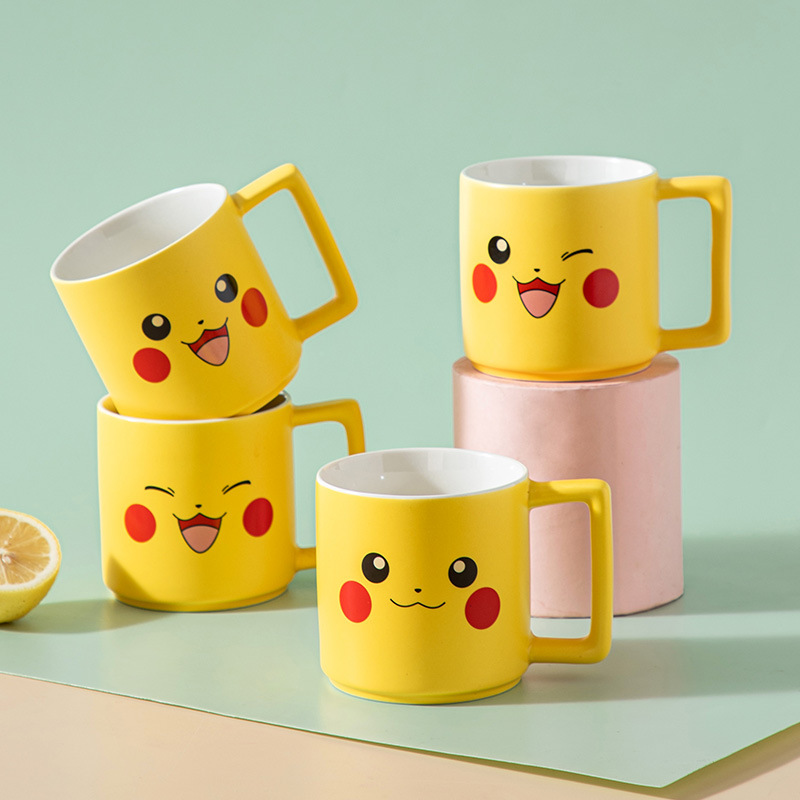 Coffee Y Tea - New Cartoon Pokemon Pikachu Mug Breakfast