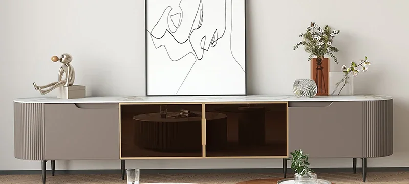 Coffee Tea Unit - Modern Simple Coffee Table Living Room