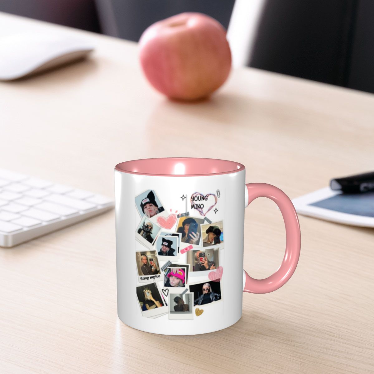 Young Tea Coffee - Collage Of Young Miko Mug Funny