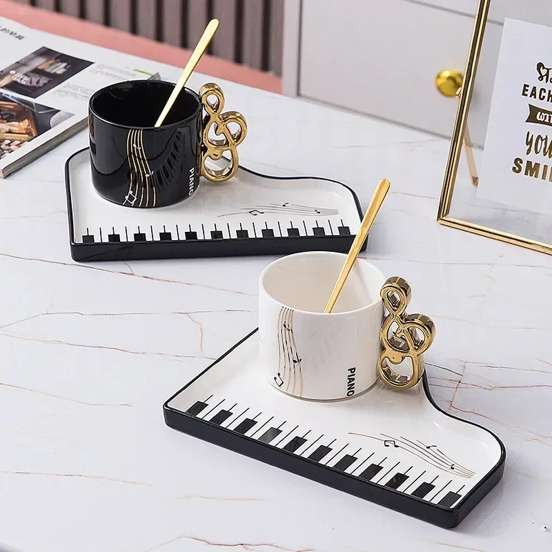 Mug Tea Coffee - 200ml Creative Piano Coffee Mugs with