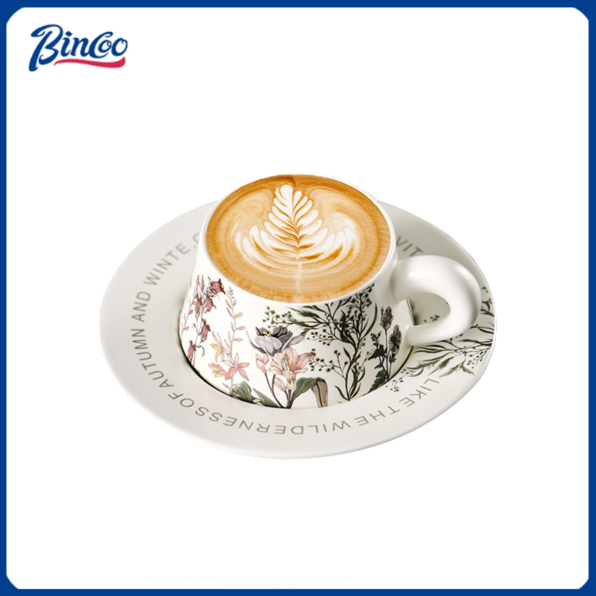 Mug Tea Coffee - BINCOO 260ml Ceramic Coffee Cup with