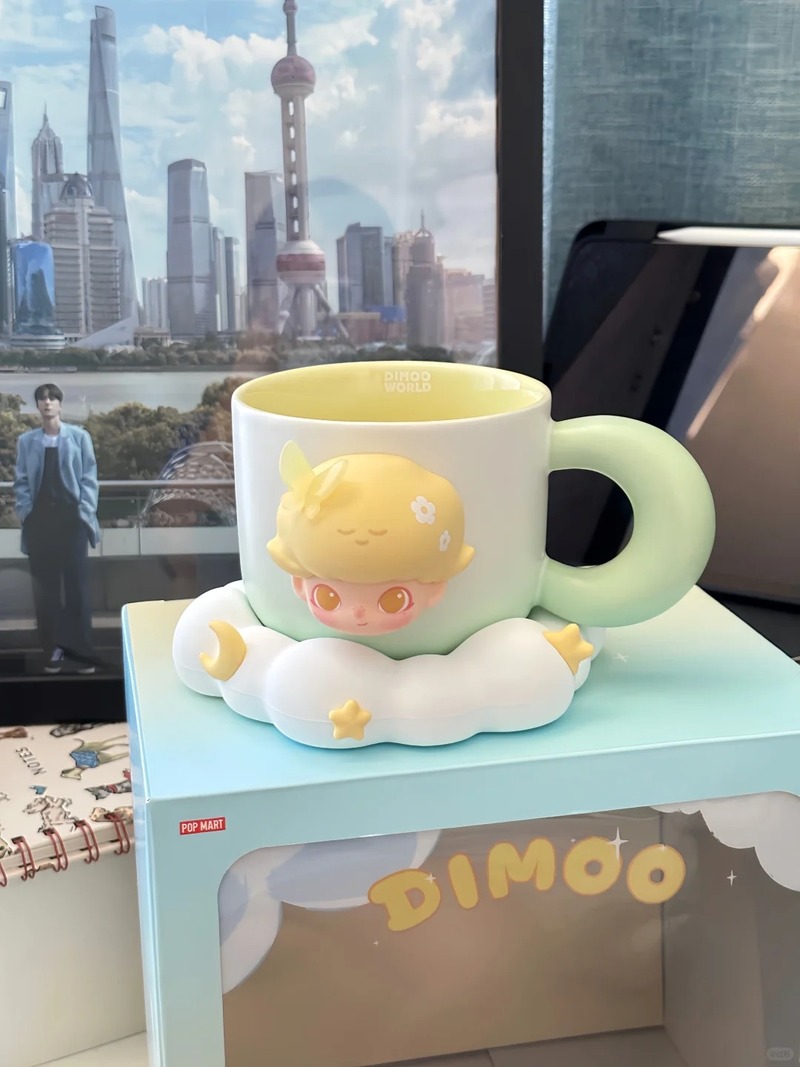 POP MART Hirono DIMOO Lububu C - Coffee Y Tea ulasan dan harga