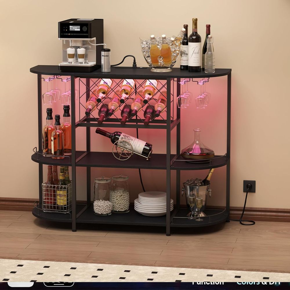 Black 3-Tier Coffee Table with - Coffee & Tea Garden Lincoln Menu ulasan dan harga