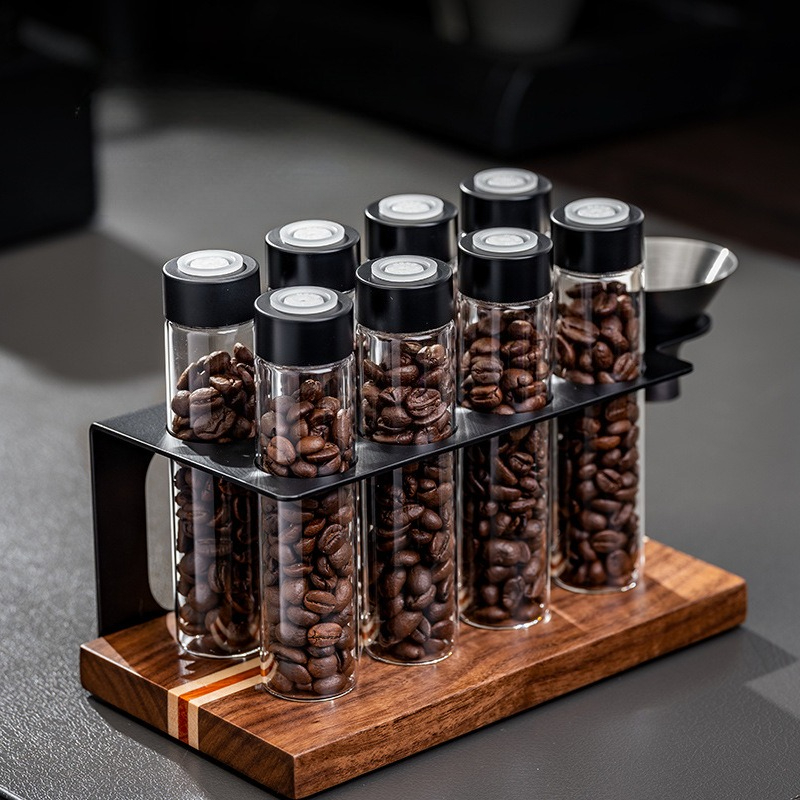 JUSTINLAU Glass Coffee Bean St - Coffee Tea Jars ulasan dan harga
