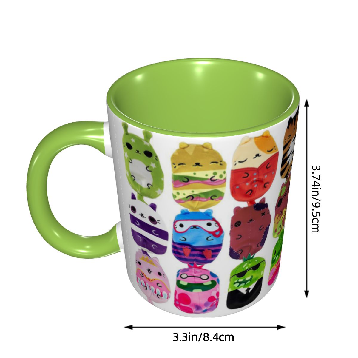 Cats Vs Pickles 12-Pack Mug Fu - Coffee Vs Tea ulasan dan harga