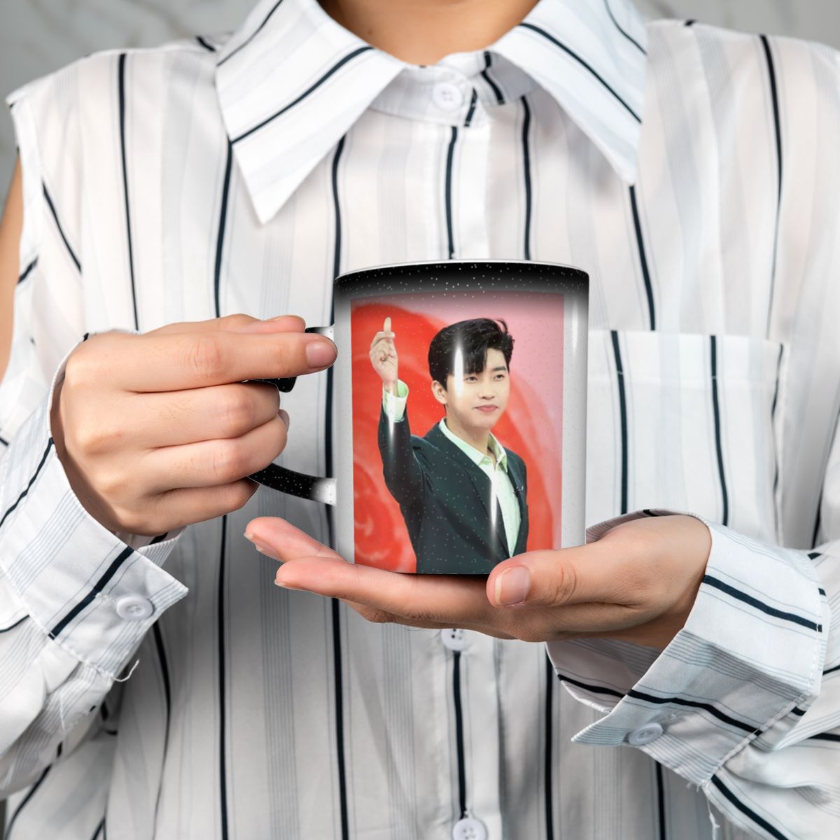 Lim Young Woong Mug Funny Cera - Young Tea Coffee ulasan dan harga