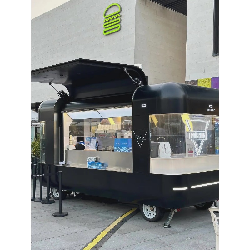Mobile Food Truck Trailer Full - Coffee Tea Boba ulasan dan harga