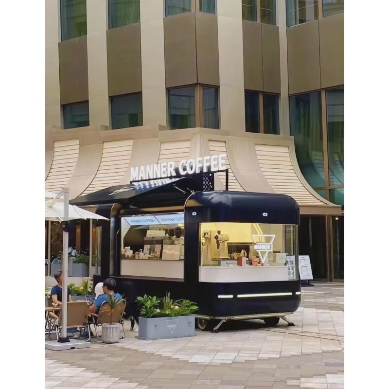 Mobile Food Truck Trailer Full - Coffee Tea Boba ulasan dan harga