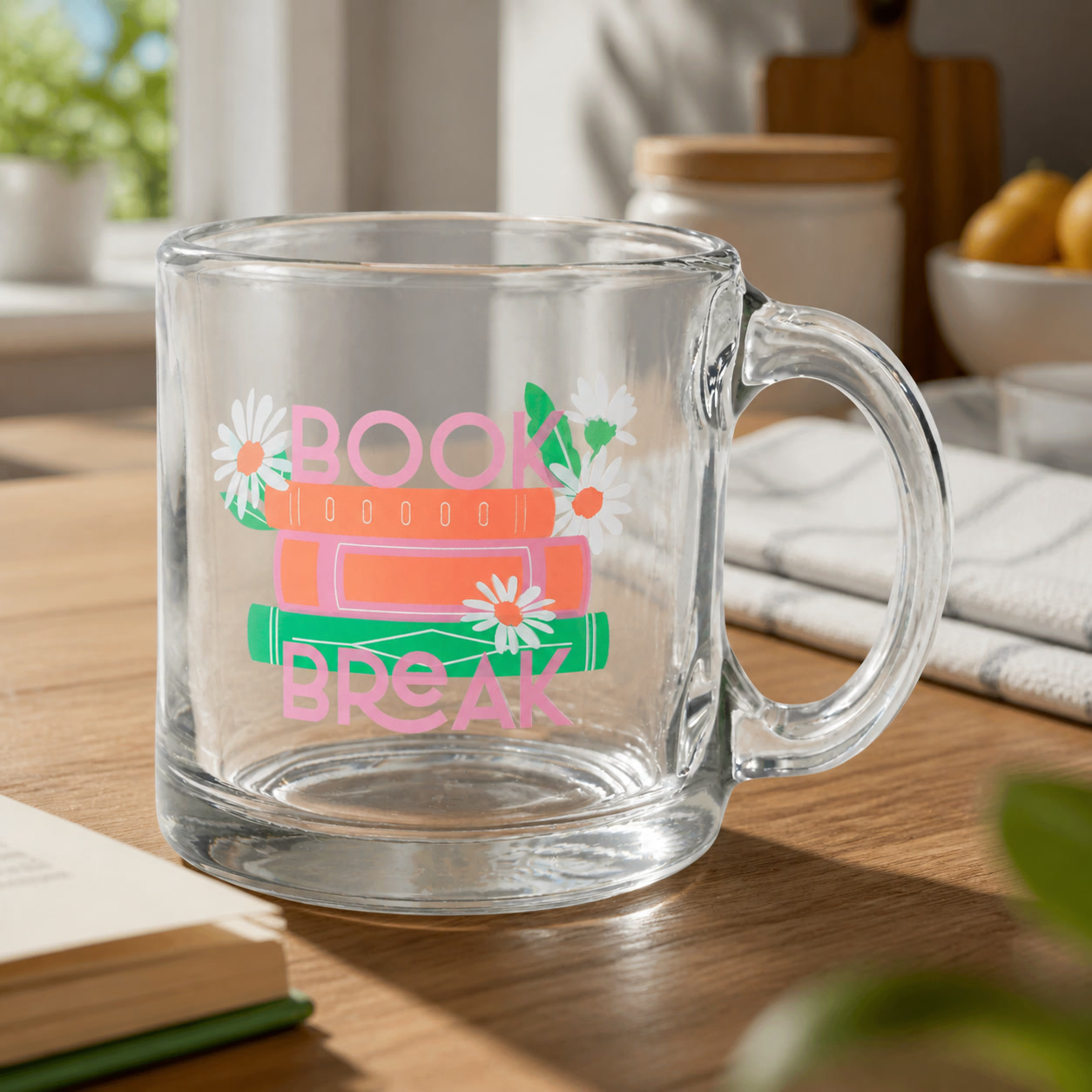 Book Break Ceramic Coffee Mug  - Coffee Tea Break ulasan dan harga