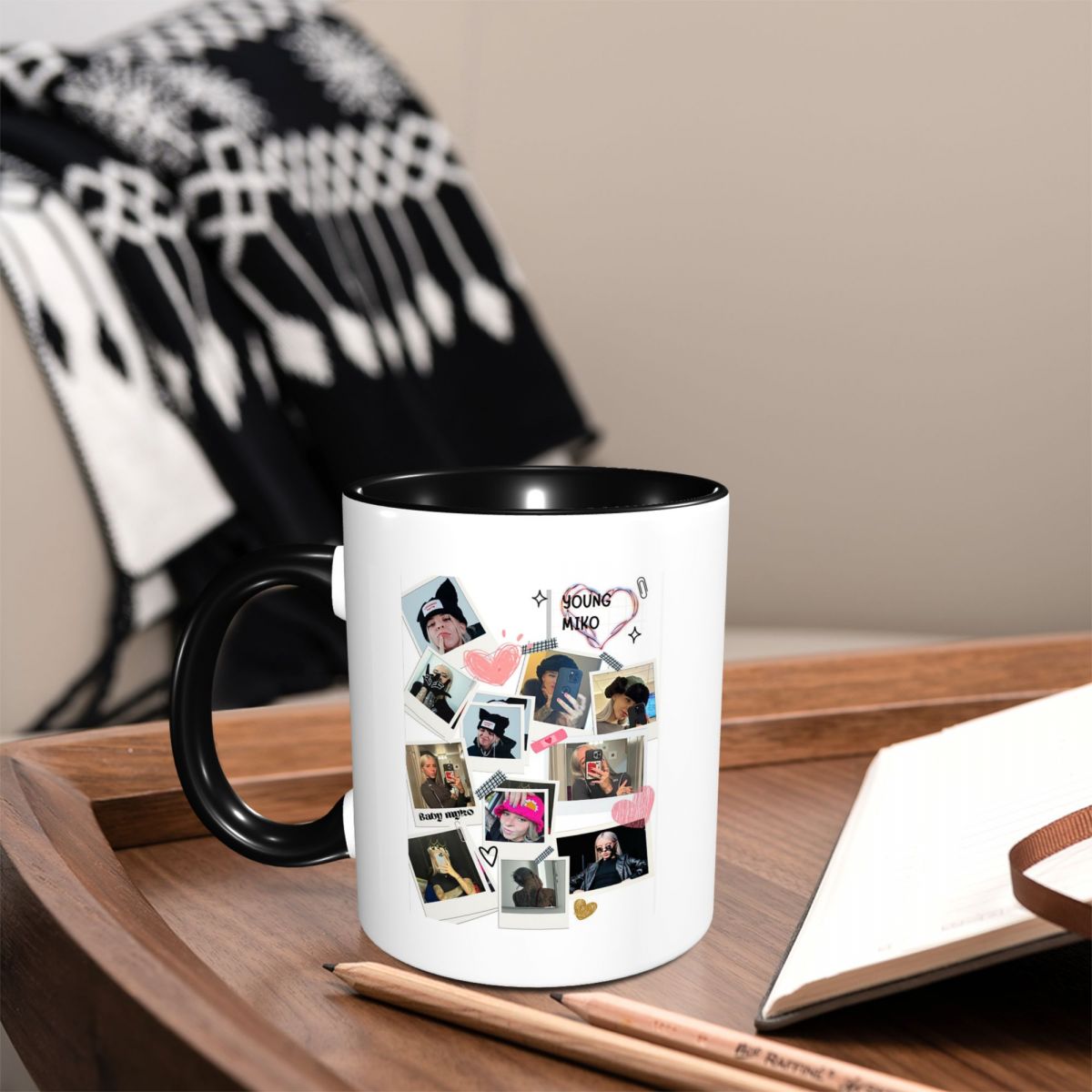 Collage Of Young Miko Mug Funn - Young Tea Coffee ulasan dan harga