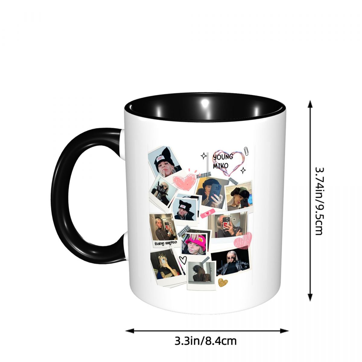 Collage Of Young Miko Mug Funn - Young Tea Coffee ulasan dan harga