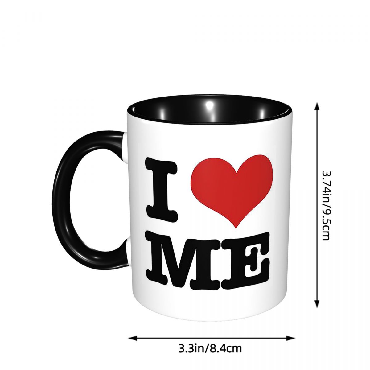 I Love Me Mug Funny Ceramic Co - Coffee Tea And Me ulasan dan harga
