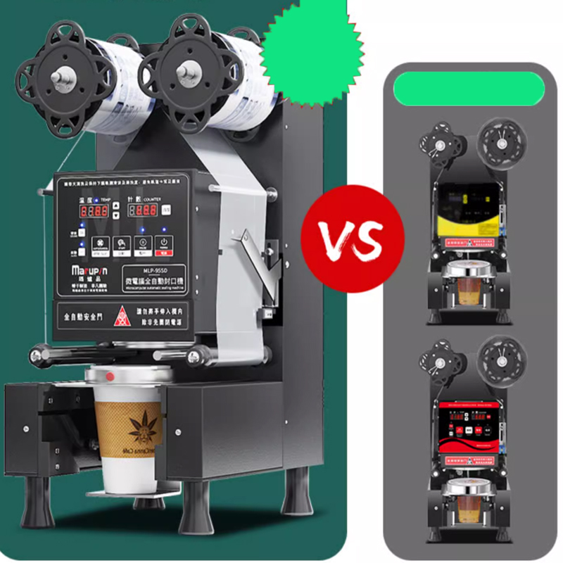 Cup Sealing Machine Fully Auto - Coffee Tea Boba ulasan dan harga