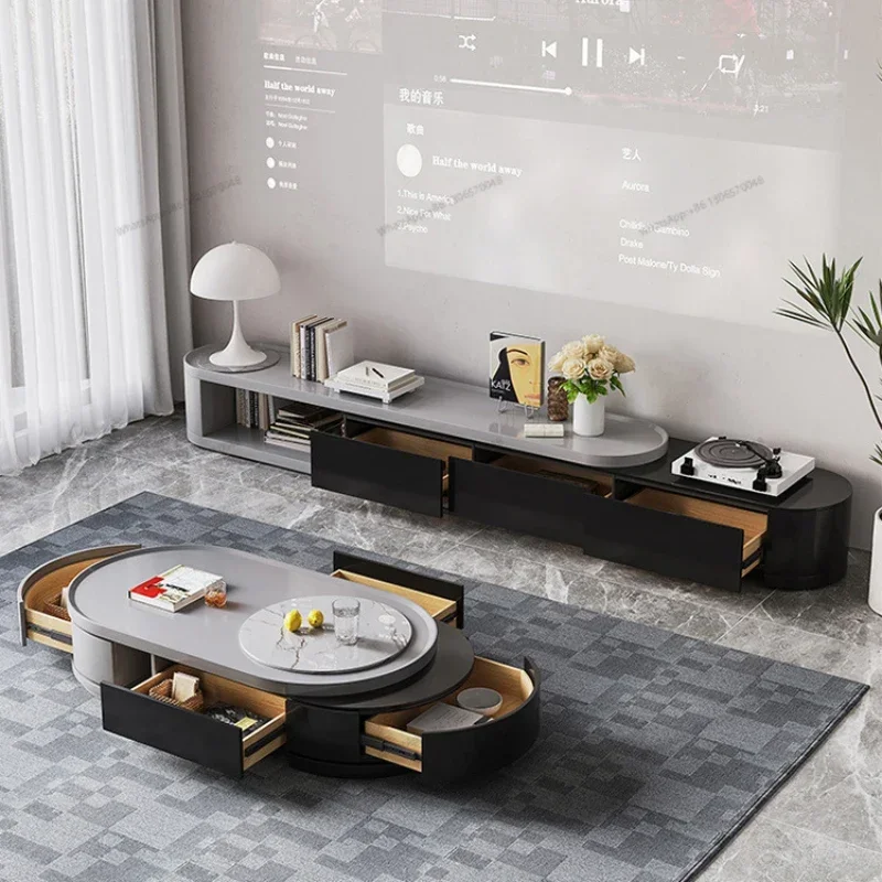 Light Luxury Rock Plate Tea Ta - Coffee Tea Unit ulasan dan harga