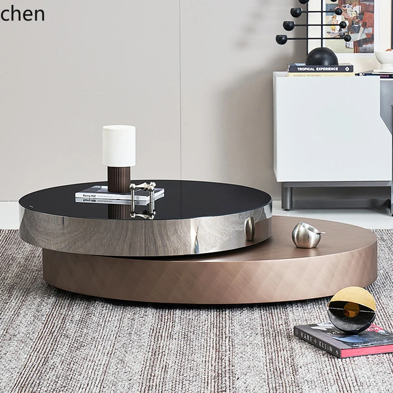 HT  Light luxury rotating coff - Coffee Tea Unit ulasan dan harga