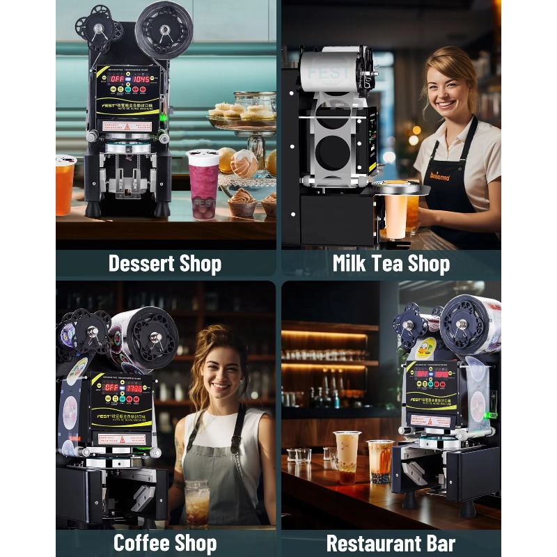 Fully Automatic Paper Milk Tea - Coffee Tea Boba ulasan dan harga