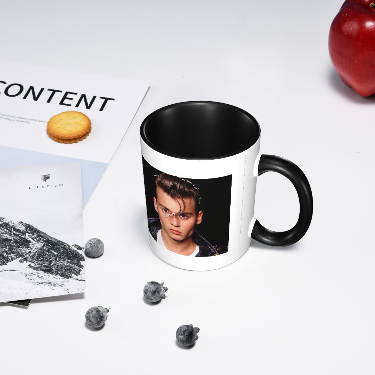 Young Johnny Depp Mug Funny Ce - Young Tea Coffee ulasan dan harga