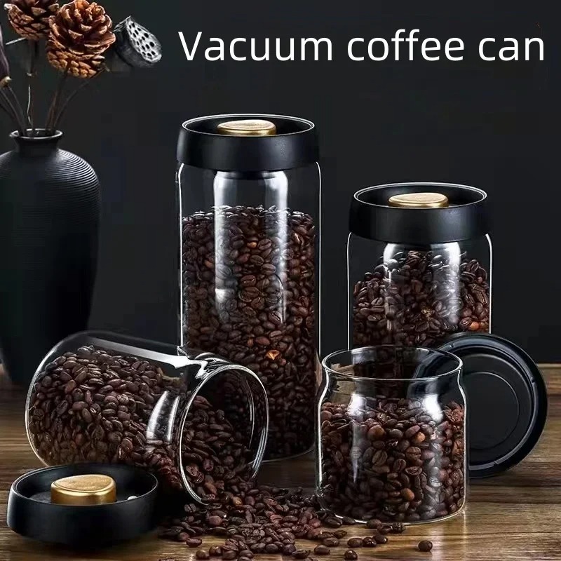 Manual Vacuum Sealed Coffee Ja - Coffee Tea Jars ulasan dan harga