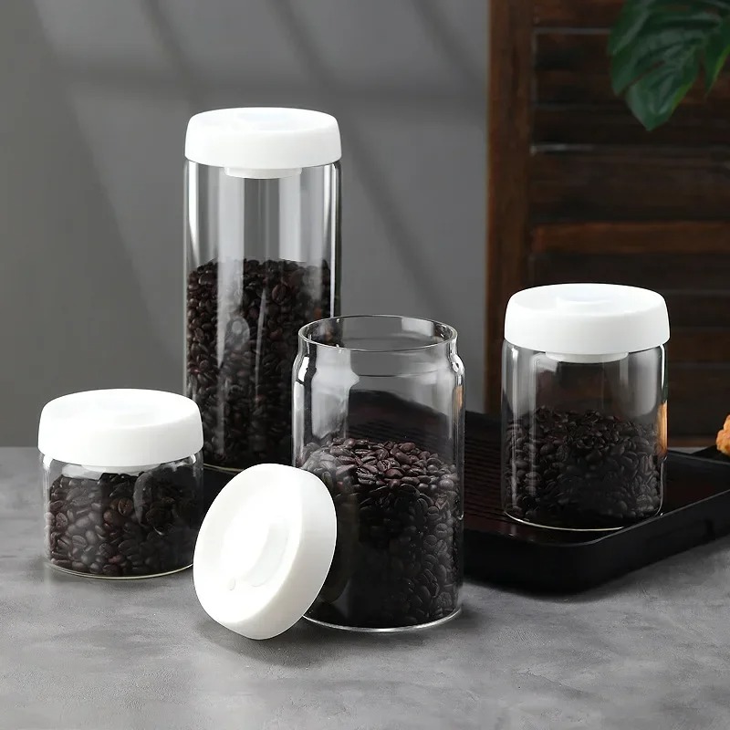 Manual Vacuum Sealed Coffee Ja - Coffee Tea Jars ulasan dan harga