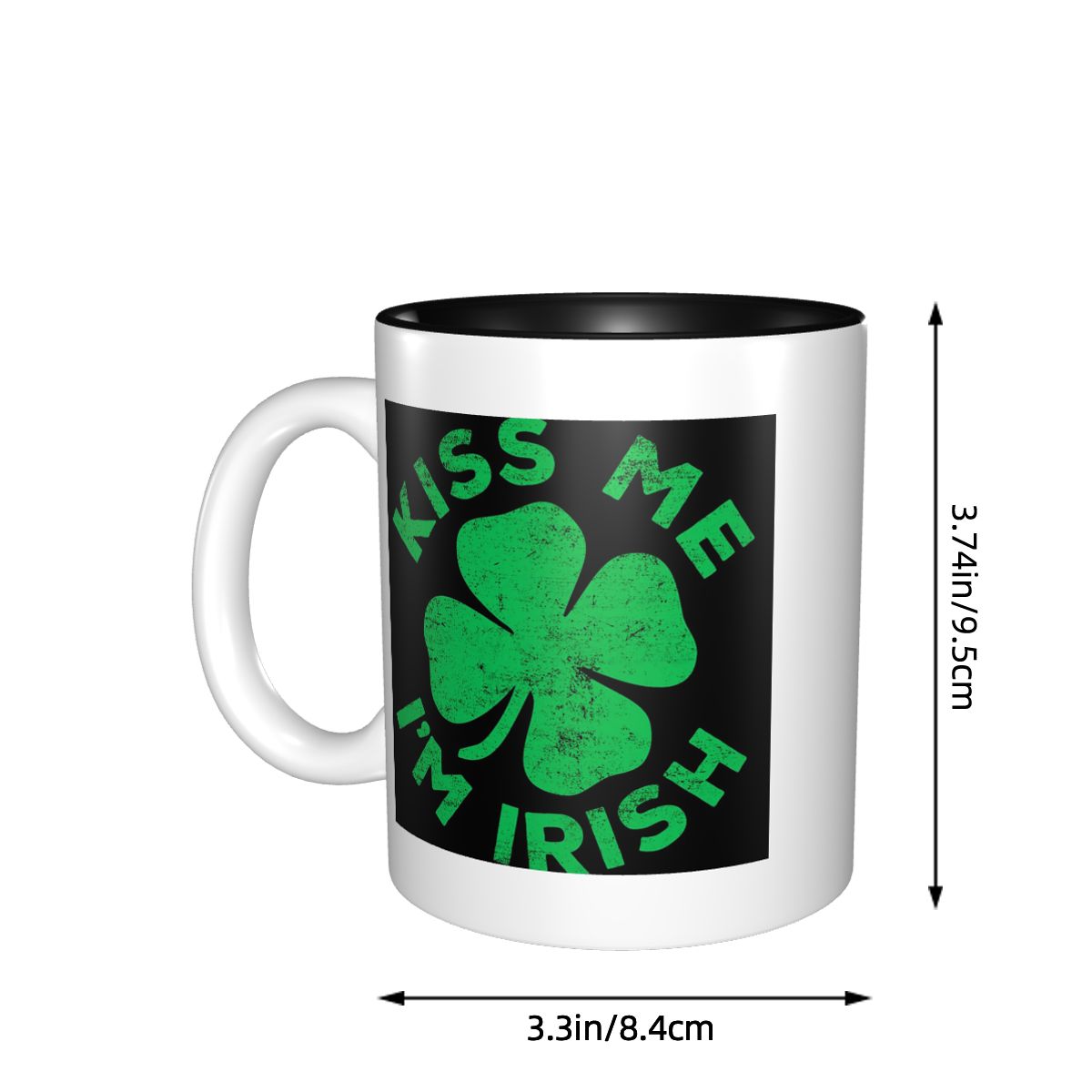 Kiss Me I'm Irish Mug Funny Ce - Coffee Tea And Me ulasan dan harga