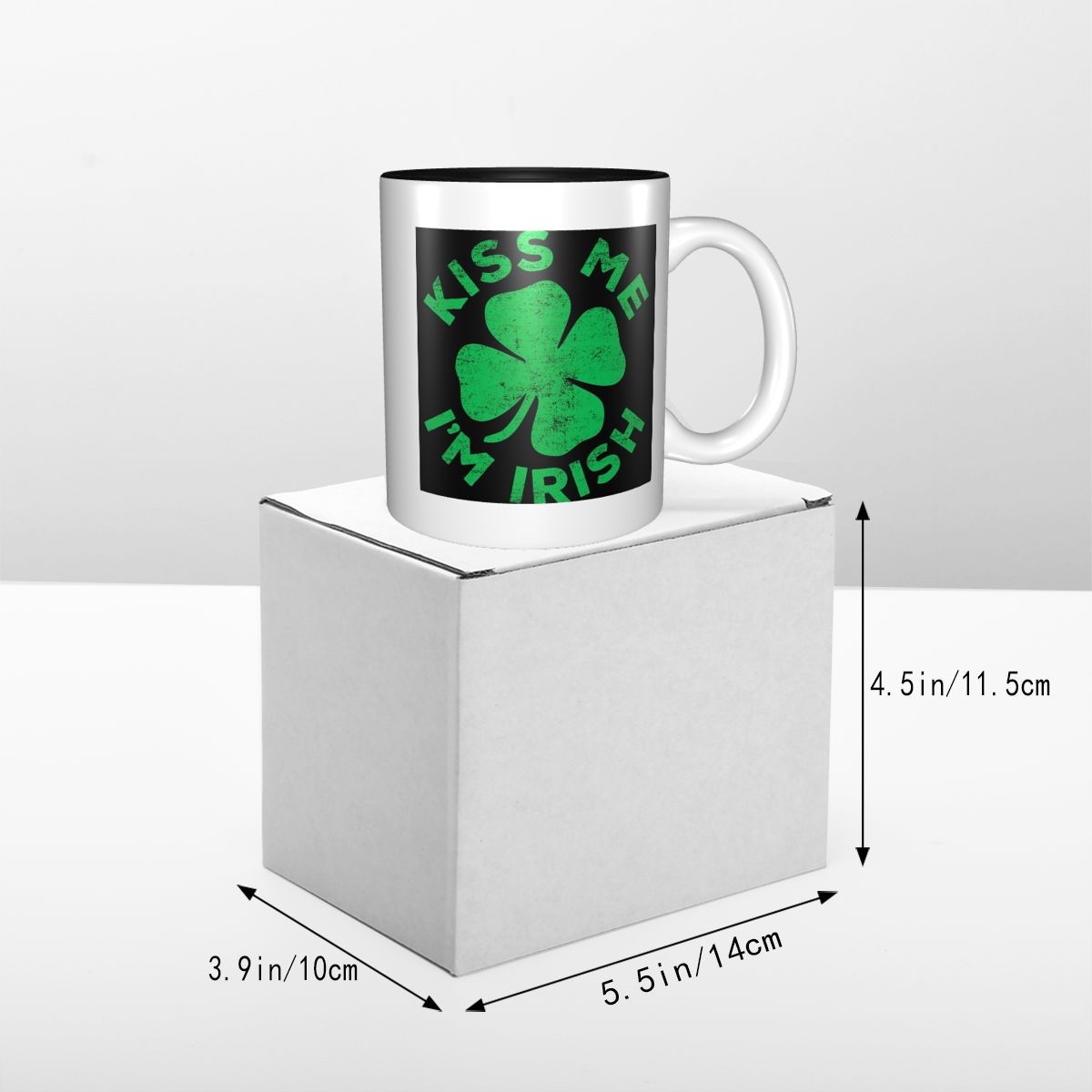 Kiss Me I'm Irish Mug Funny Ce - Coffee Tea And Me ulasan dan harga