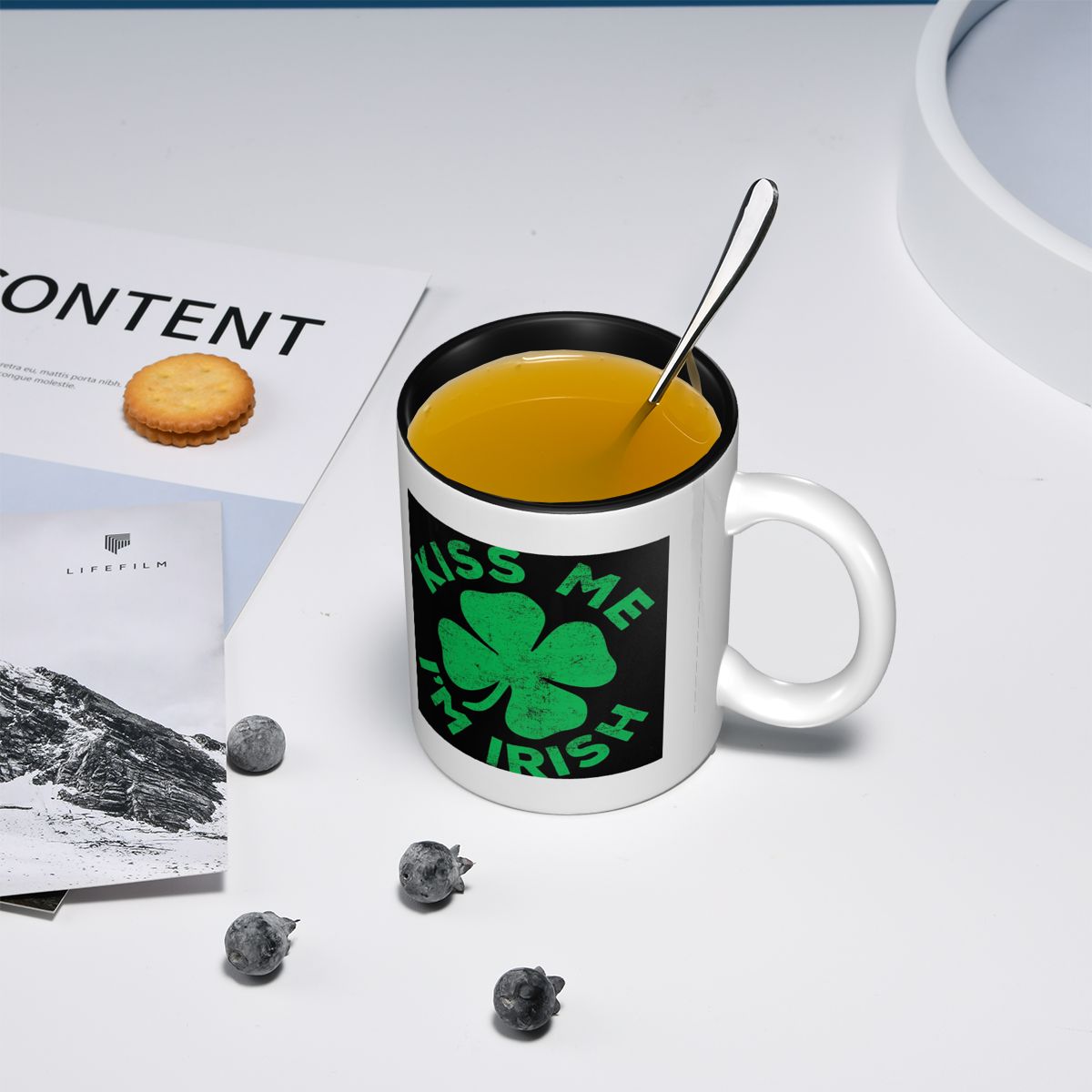 Kiss Me I'm Irish Mug Funny Ce - Coffee Tea And Me ulasan dan harga