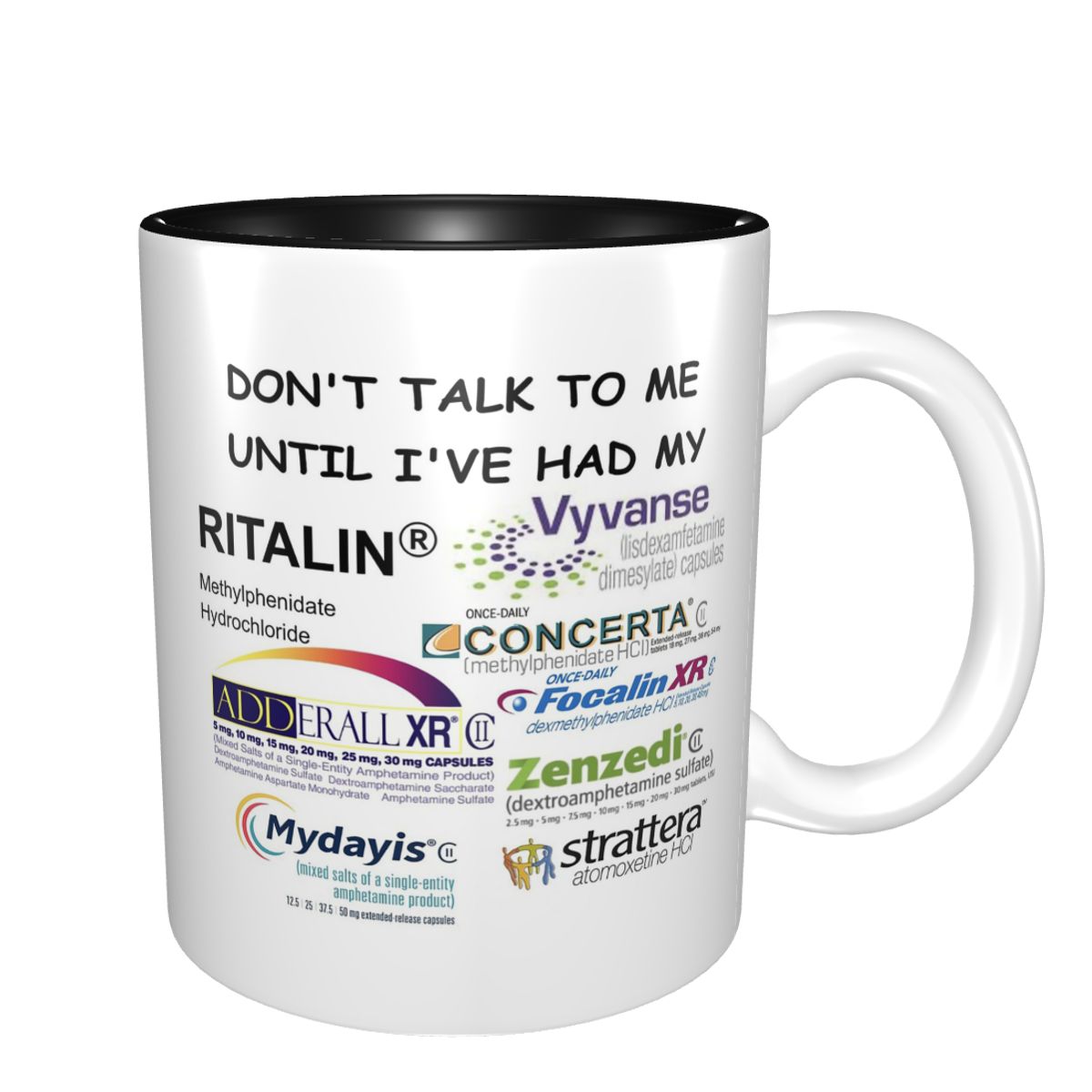Dont Talk To Me Mug Funny Cera - Coffee Tea And Me ulasan dan harga