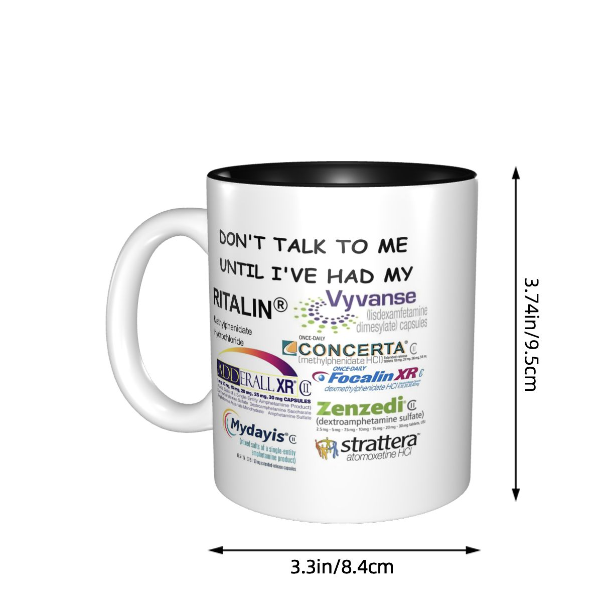 Dont Talk To Me Mug Funny Cera - Coffee Tea And Me ulasan dan harga