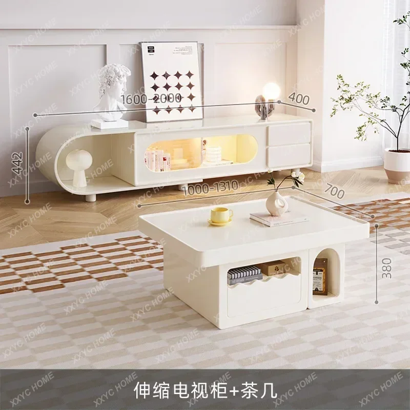 L Coffee Table Retractable Mul - Coffee Tea Unit ulasan dan harga