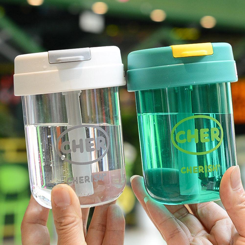 Kids Girl 300ml Mini Straw Wat - Coffee Tea Jars ulasan dan harga