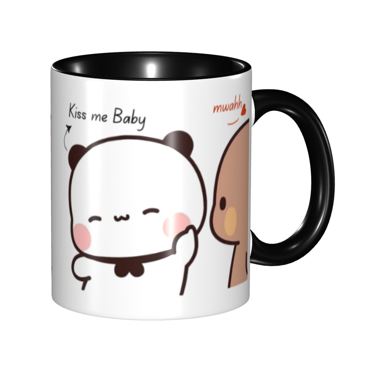 Personalized Kiss Me Baby Mwah - Coffee Tea And Me ulasan dan harga