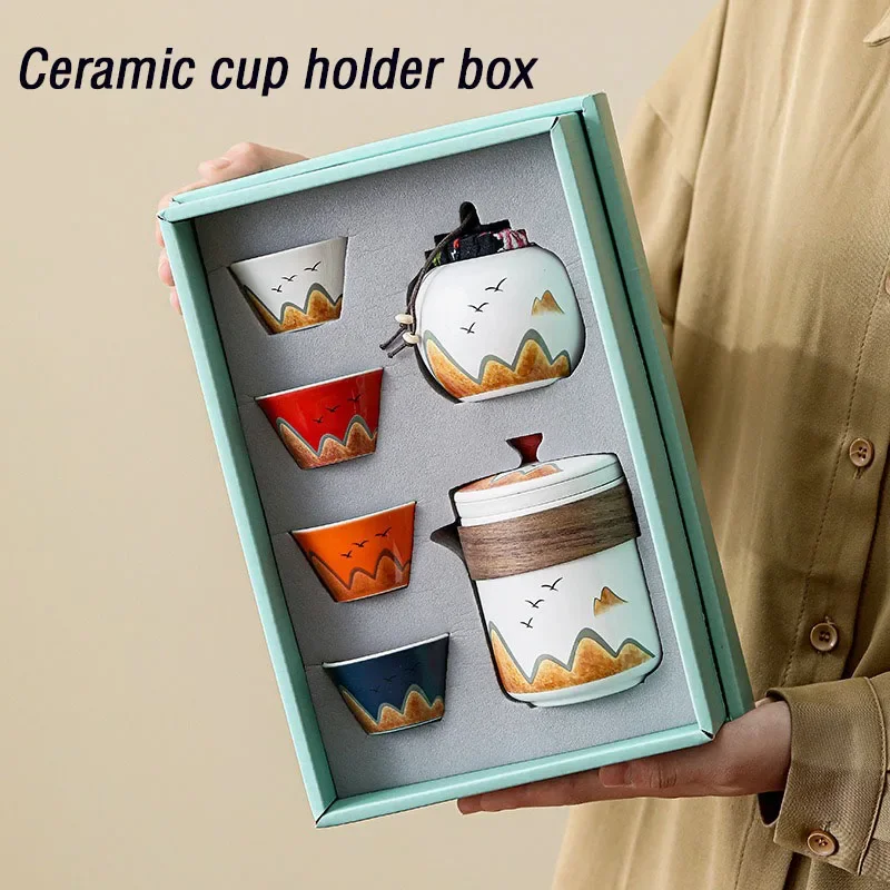 Gift Box,Chinese Style Ceramic - Coffee Tea Catering ulasan dan harga