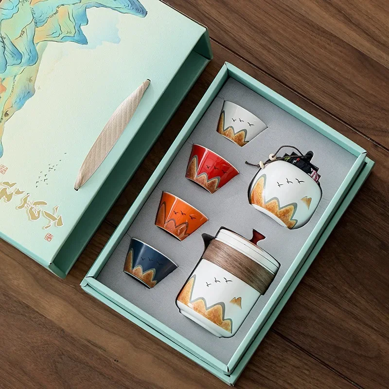 Gift Box,Chinese Style Ceramic - Coffee Tea Catering ulasan dan harga