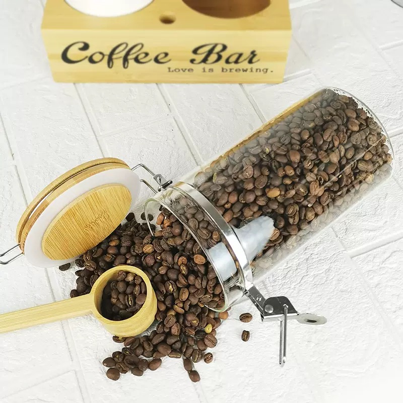Coffee Storage Jars 2 Pack wit - Coffee Tea Jars ulasan dan harga
