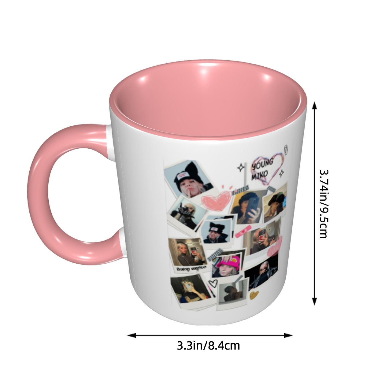 Collage Of Young Miko Mug Funn - Young Tea Coffee ulasan dan harga