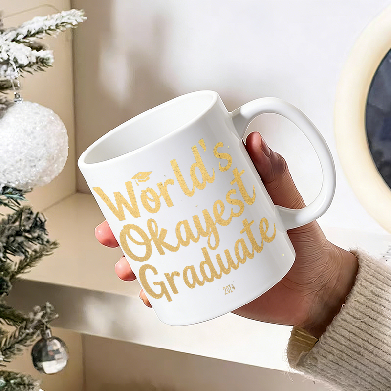 Funny gilded font ceramic mug, - Coffee Tea Font ulasan dan harga