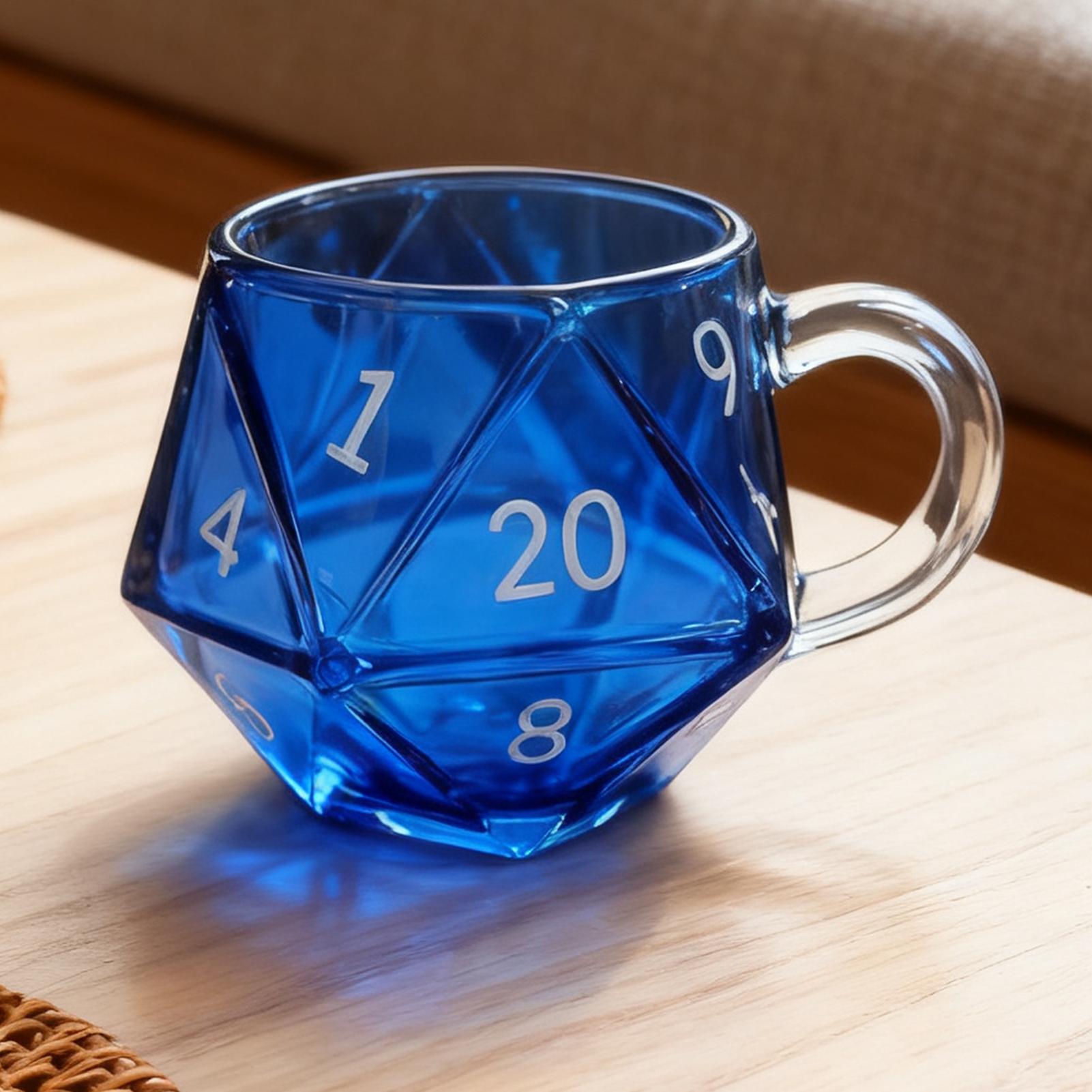 Tea Mug Polyhedral Dice Water  - Coffee Tea Break ulasan dan harga