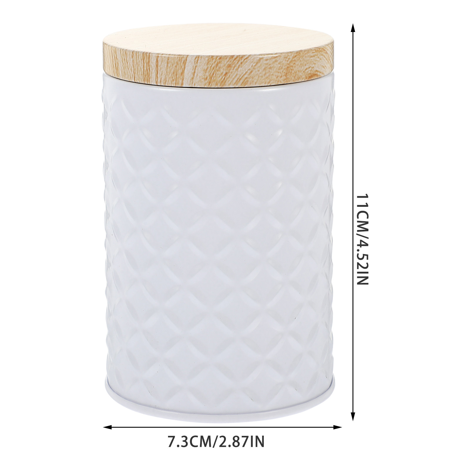 2Pcs Food Grade Tinplate Stora - Coffee Tea Jars ulasan dan harga