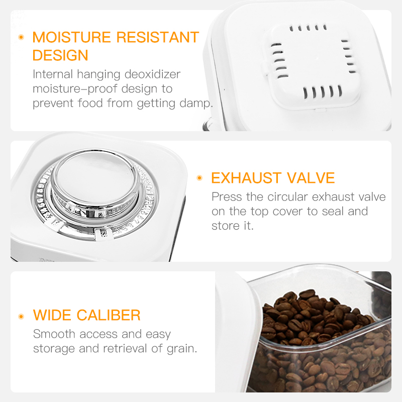 AliKisscafe Coffee Bean Storag - Coffee Tea Jars ulasan dan harga