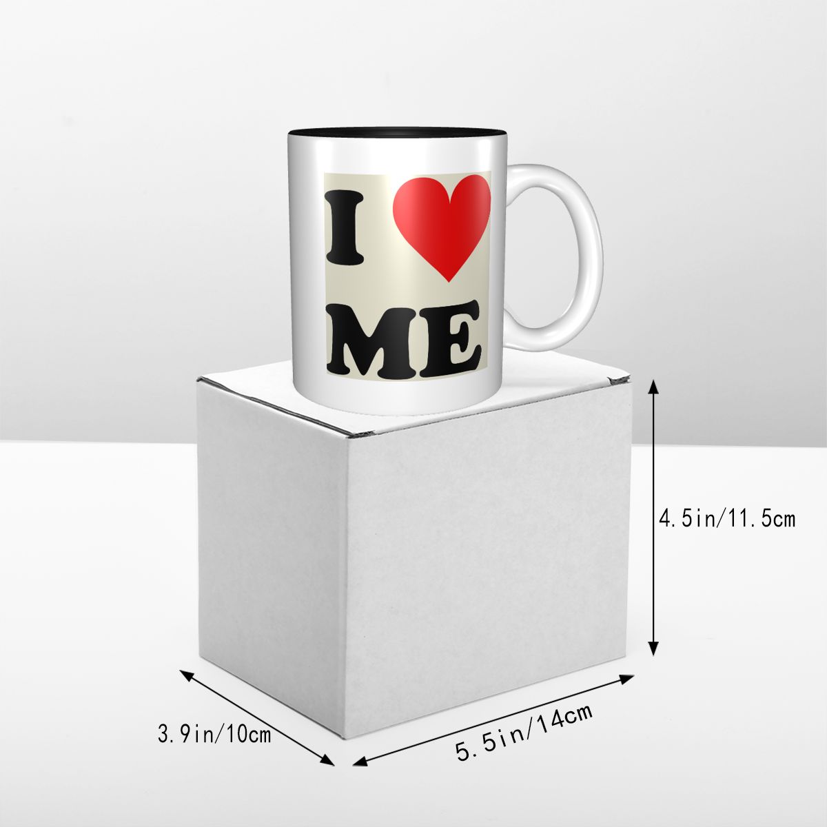I Love Me Heart Mug Funny Cera - Coffee Tea And Me ulasan dan harga