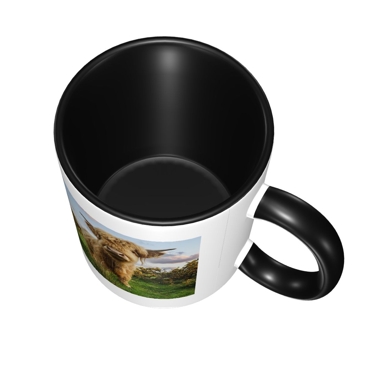 Young Highland Cow Mug Funny C - Young Tea Coffee ulasan dan harga