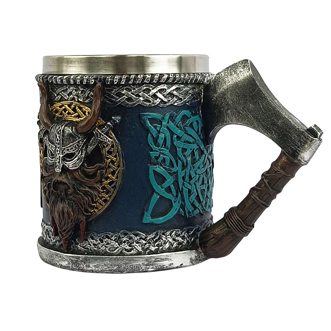 Viking Beer Glass Valhalla Res - Mug Tea Coffee ulasan dan harga