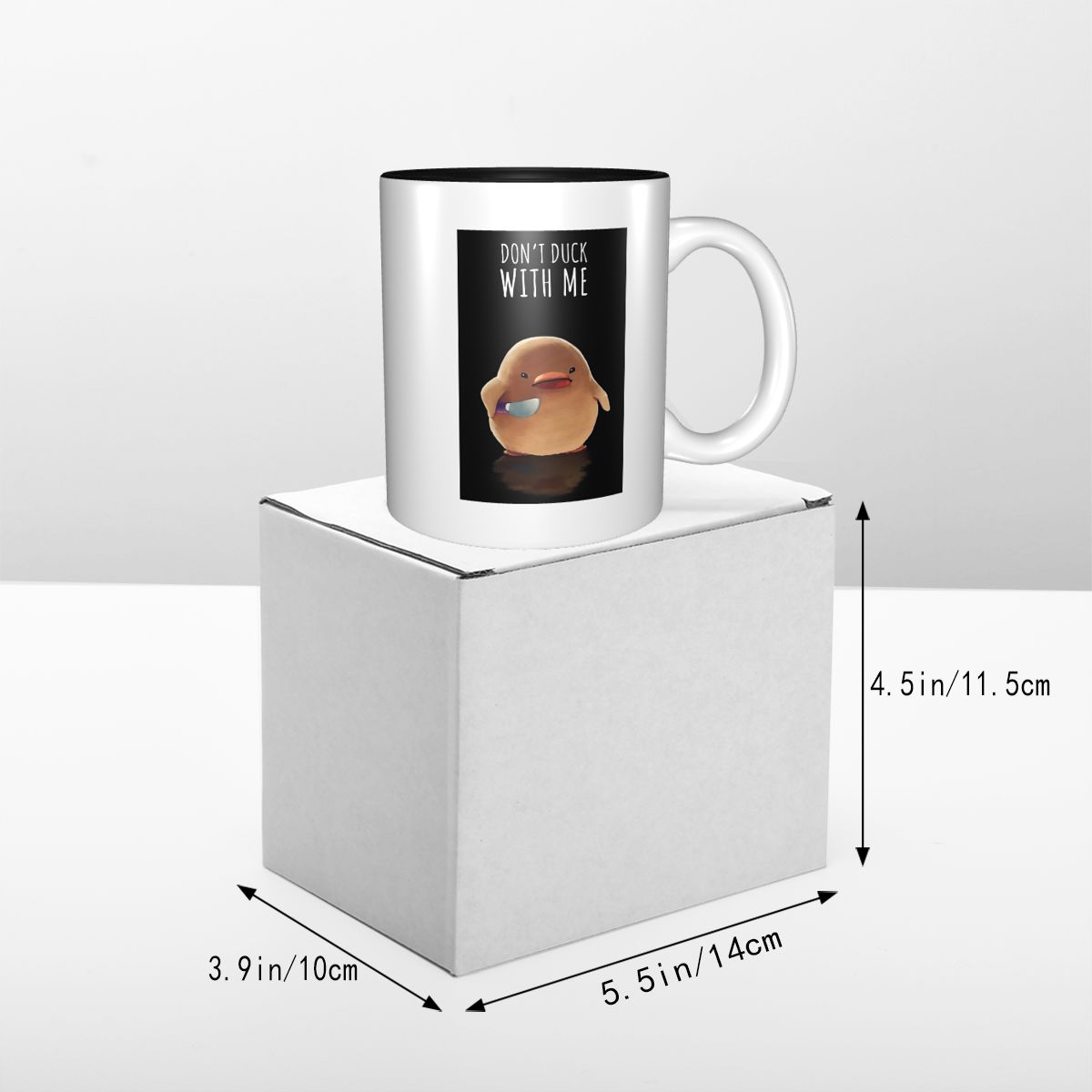 Don't Duck With Me - Meme Mug  - Coffee Tea And Me ulasan dan harga