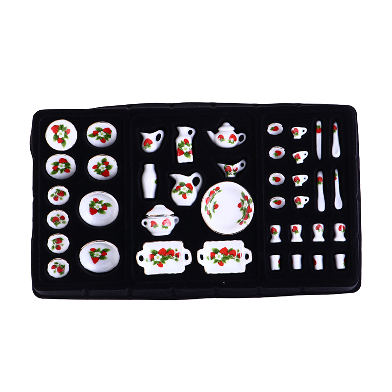 1 Set 1:12 Miniature Doll Hous - Coffee Y Tea ulasan dan harga