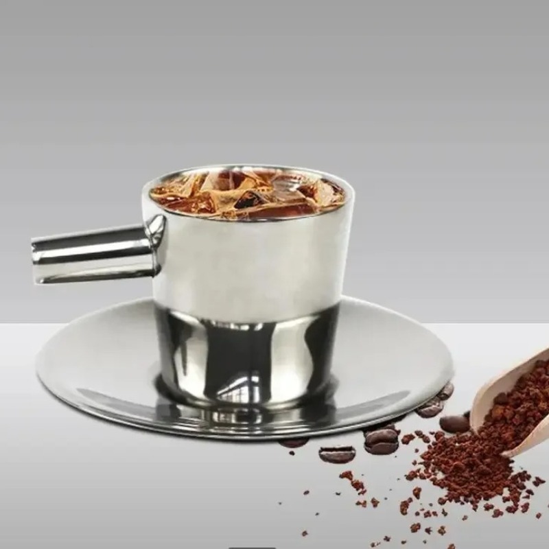 2 pack Stainless Steel Coffee  - Mug Tea Coffee ulasan dan harga