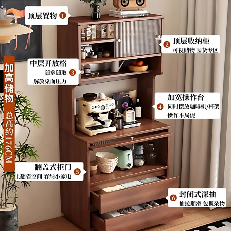 Wall Mounted Dining Side Cabin - Coffee Tea Unit ulasan dan harga