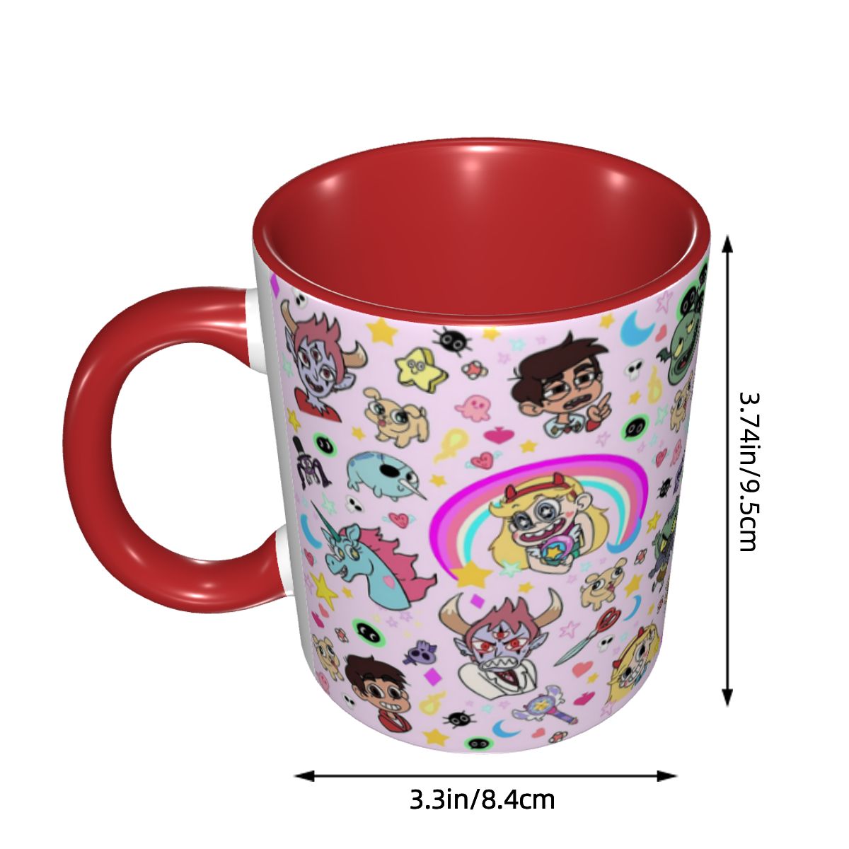 Star VS The Forces Of Evil Mug - Coffee Vs Tea ulasan dan harga