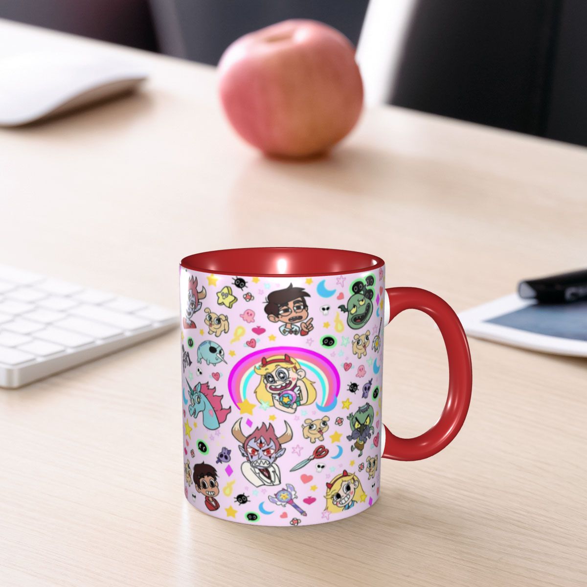 Star VS The Forces Of Evil Mug - Coffee Vs Tea ulasan dan harga